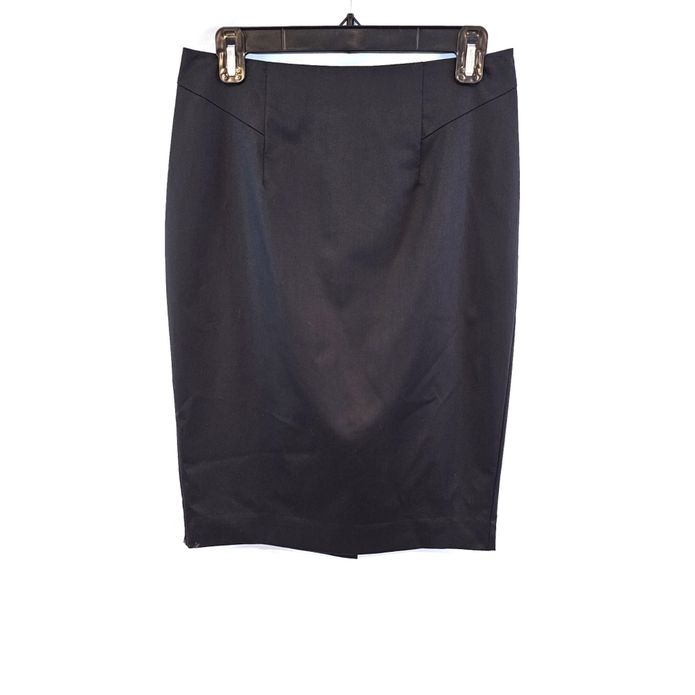 Ann Taylor Size 4 Black Pencil Straight Skirt